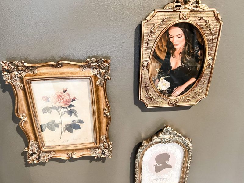 Gilded Frames and Family Photos