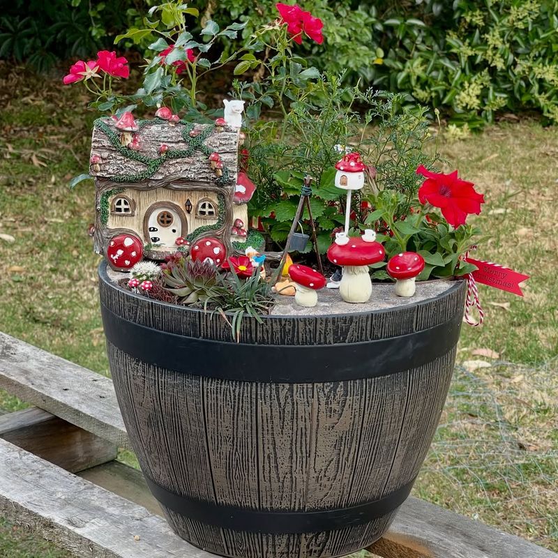 Old Wooden Barrels