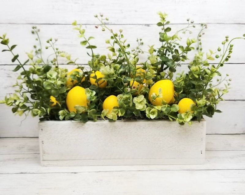 Lemon and Herb Centerpiece