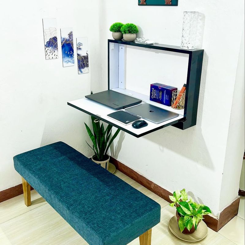 Fold-Down Wall Tables