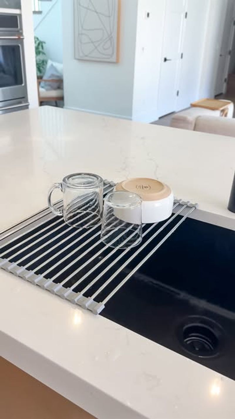 Compact Dish Drying Rack