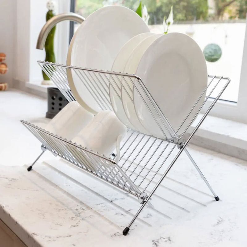 Foldable Dish Drying Rack