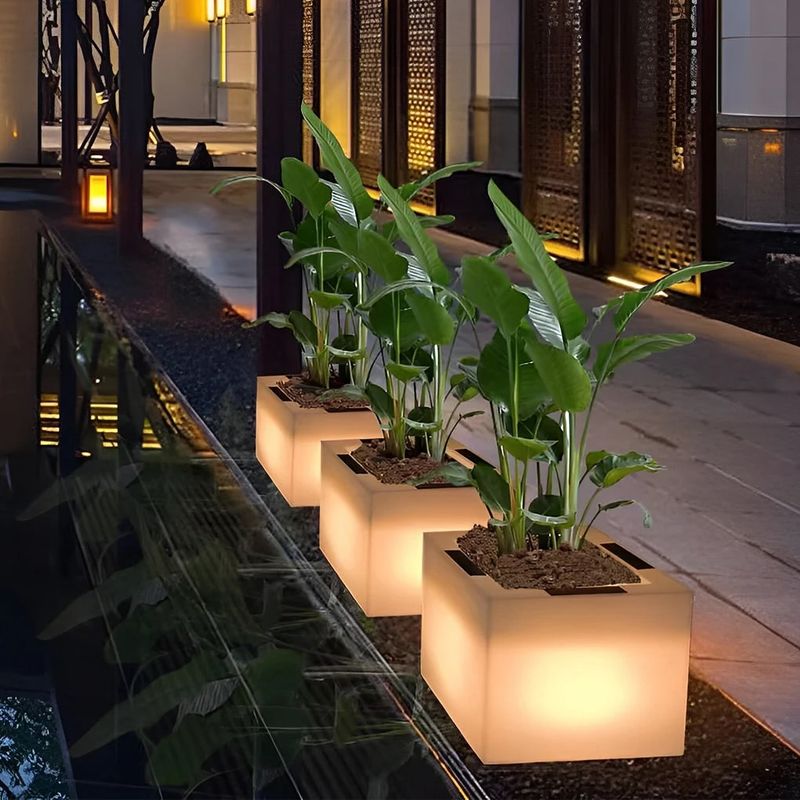 Glowing Planters