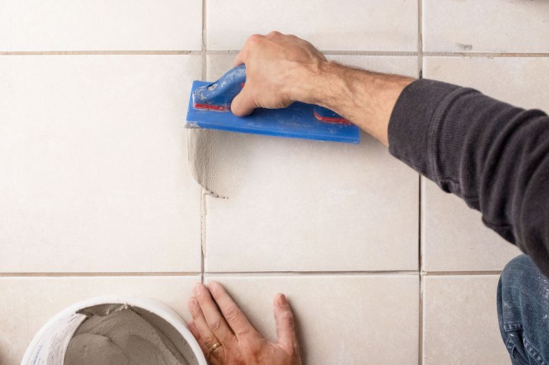 Re-grouting Tiles