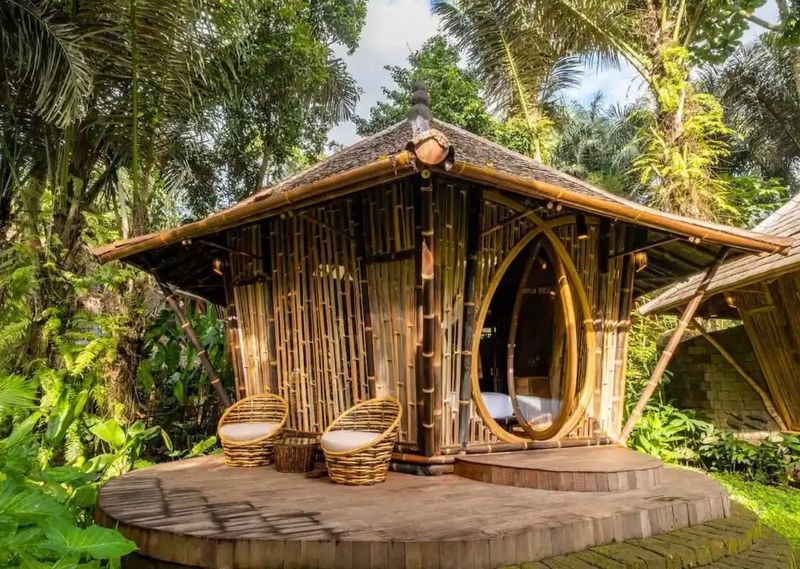 Eco-Friendly Bamboo Cabin