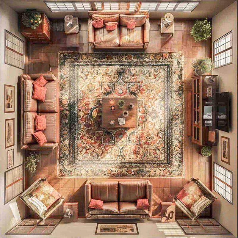 Pushing All Furniture Against The Walls