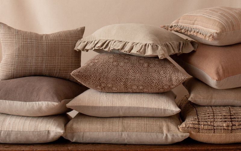 Old Throw Pillows That Smell Like History