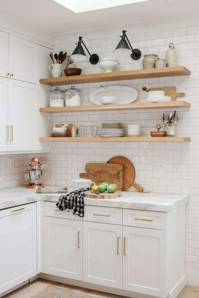 Open Shelving in Kitchens