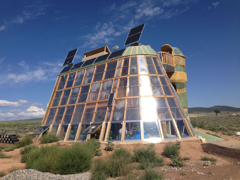 Earthship Biotecture Home, New Mexico
