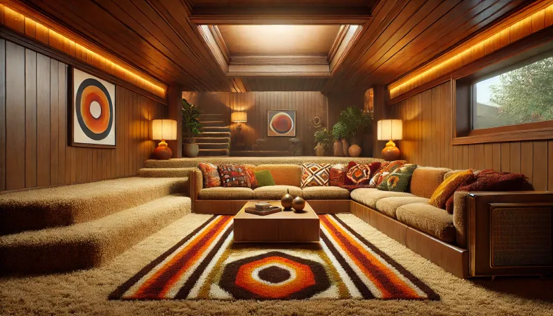 70s Sunken Living Rooms