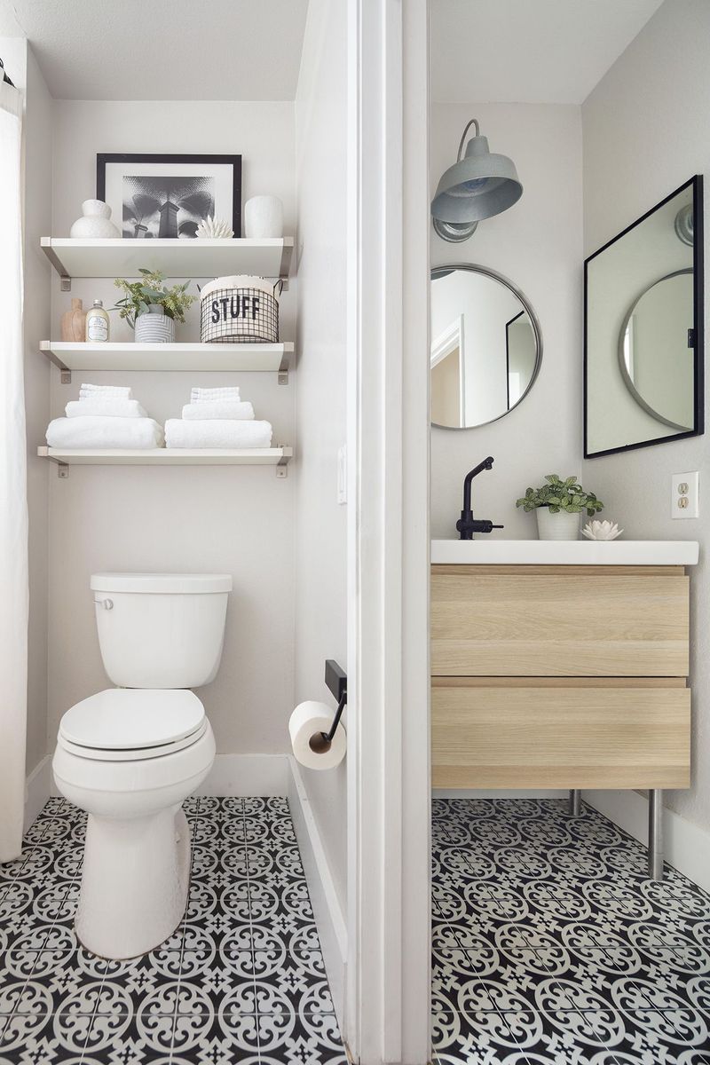 Open Shelving That Creates Clutter