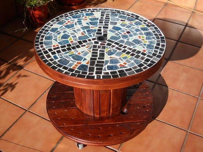 Create A Stunning Mosaic Table