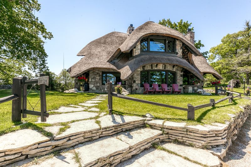 The Enchanting Thatch House of Charlevoix