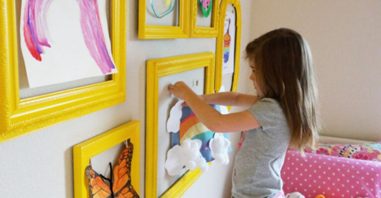 20 Kids’ Room Wall Decor Ideas To Use Color, Artwork And More
