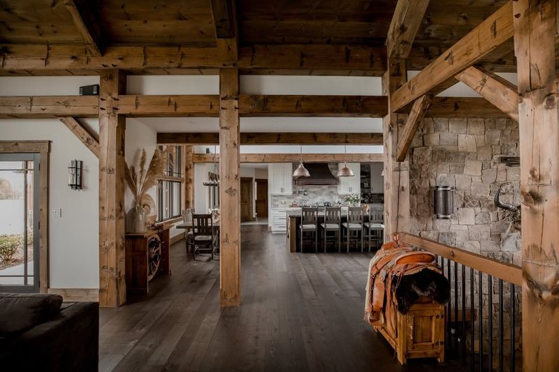 Rustic Wooden Beams