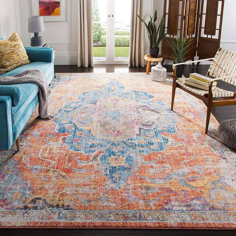 Introduce a Bold Area Rug