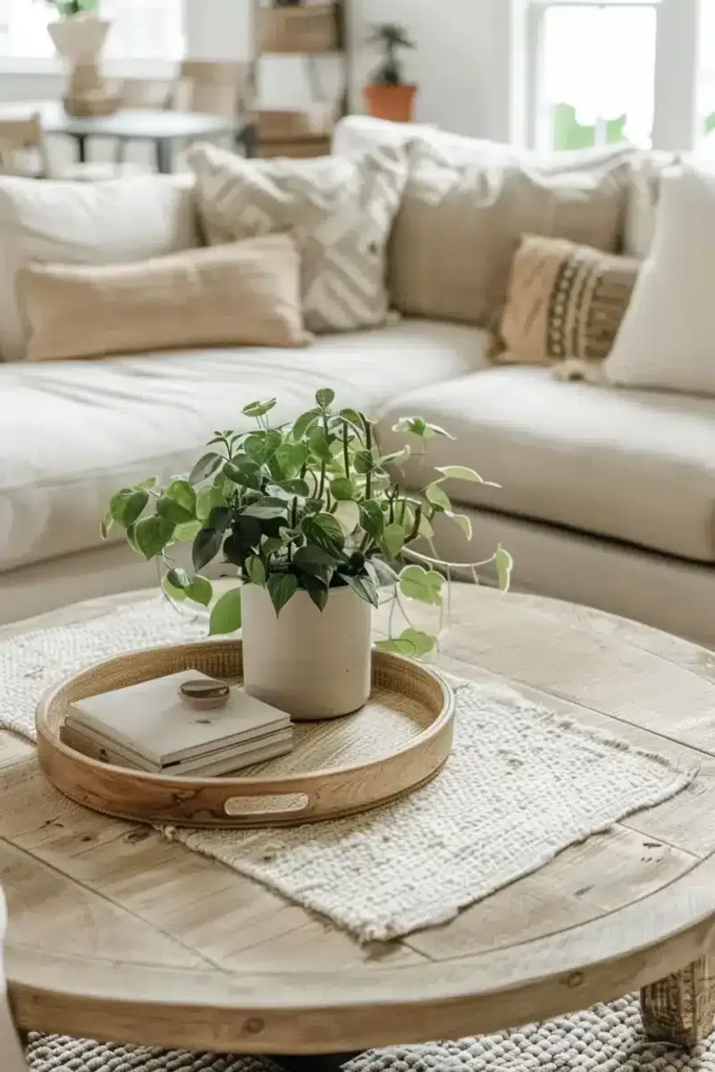 Declutter Coffee Table