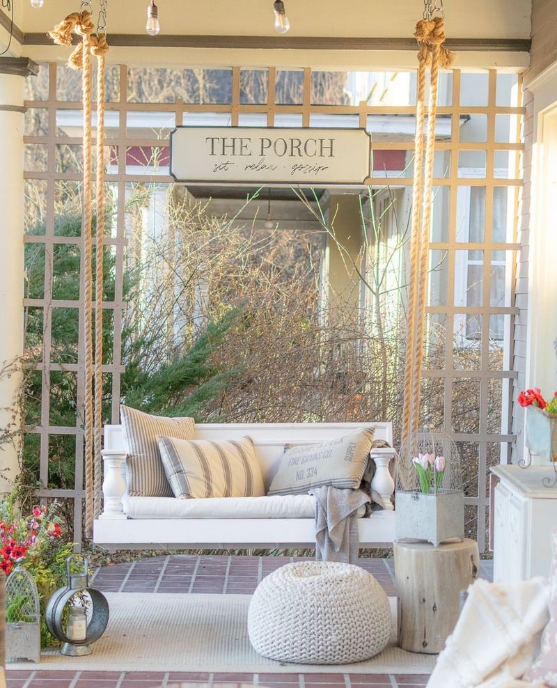 Fancy Outdoor Swing Beds
