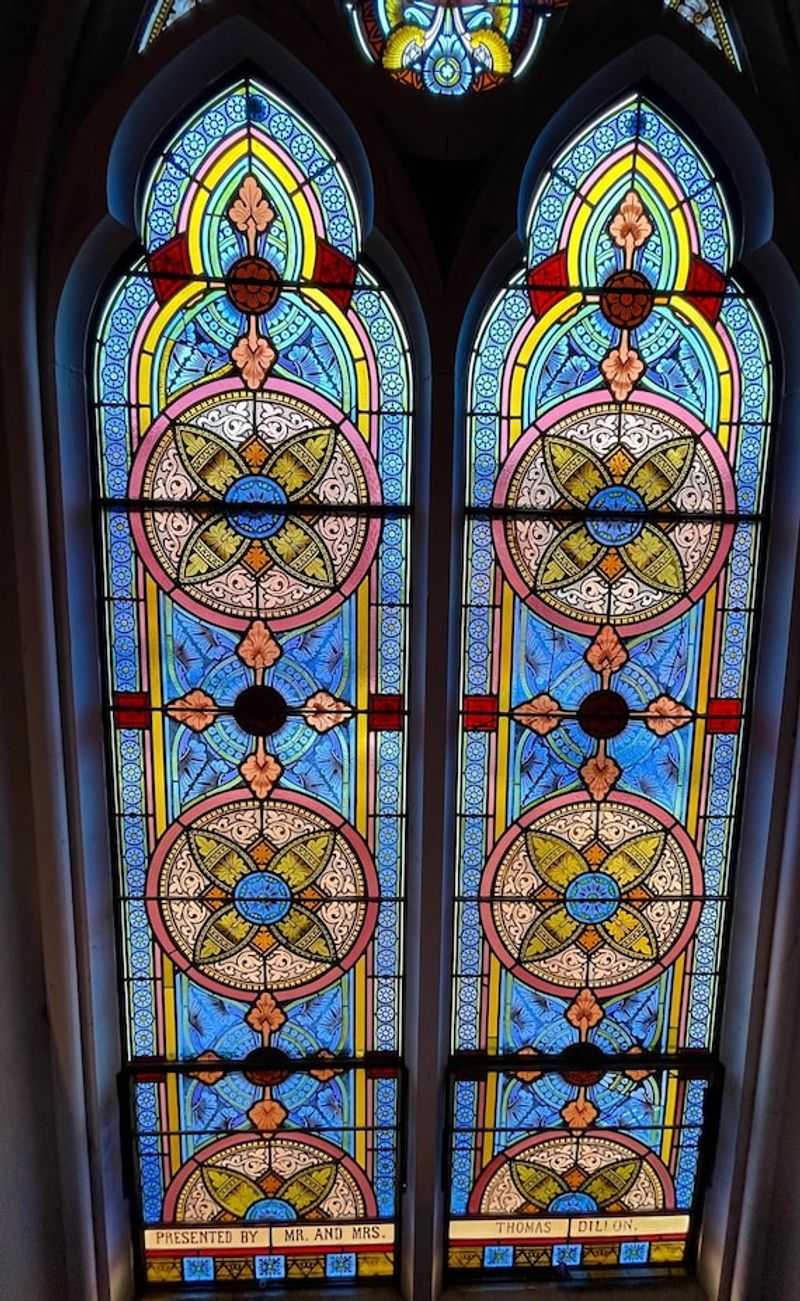 Stained Glass Windows: Colorful Light Play
