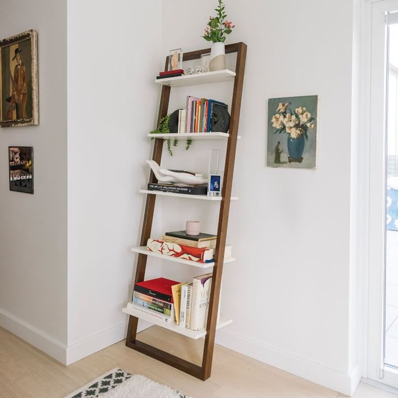 The Ladder Shelf That Pretends to Be a Library