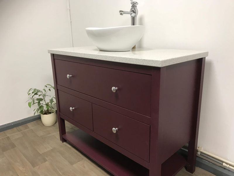 Burgundy Vanities