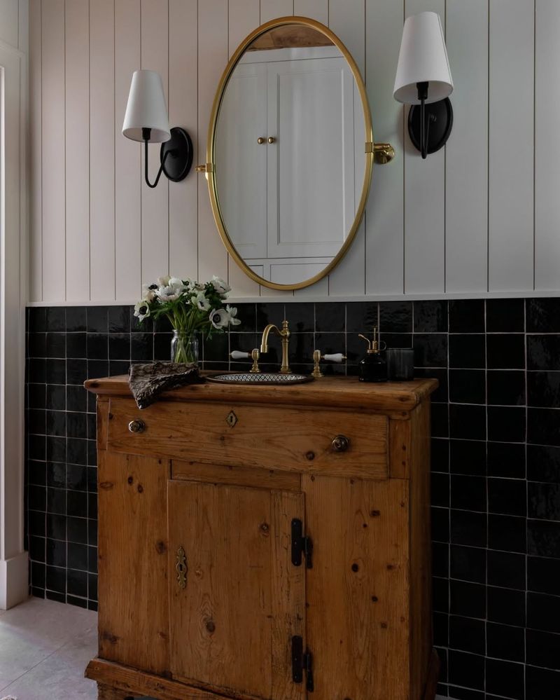 Dark Brown Vanities