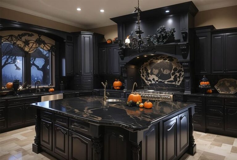 20 Gothic Kitchens To Bring Dark Elegance Into Your Home