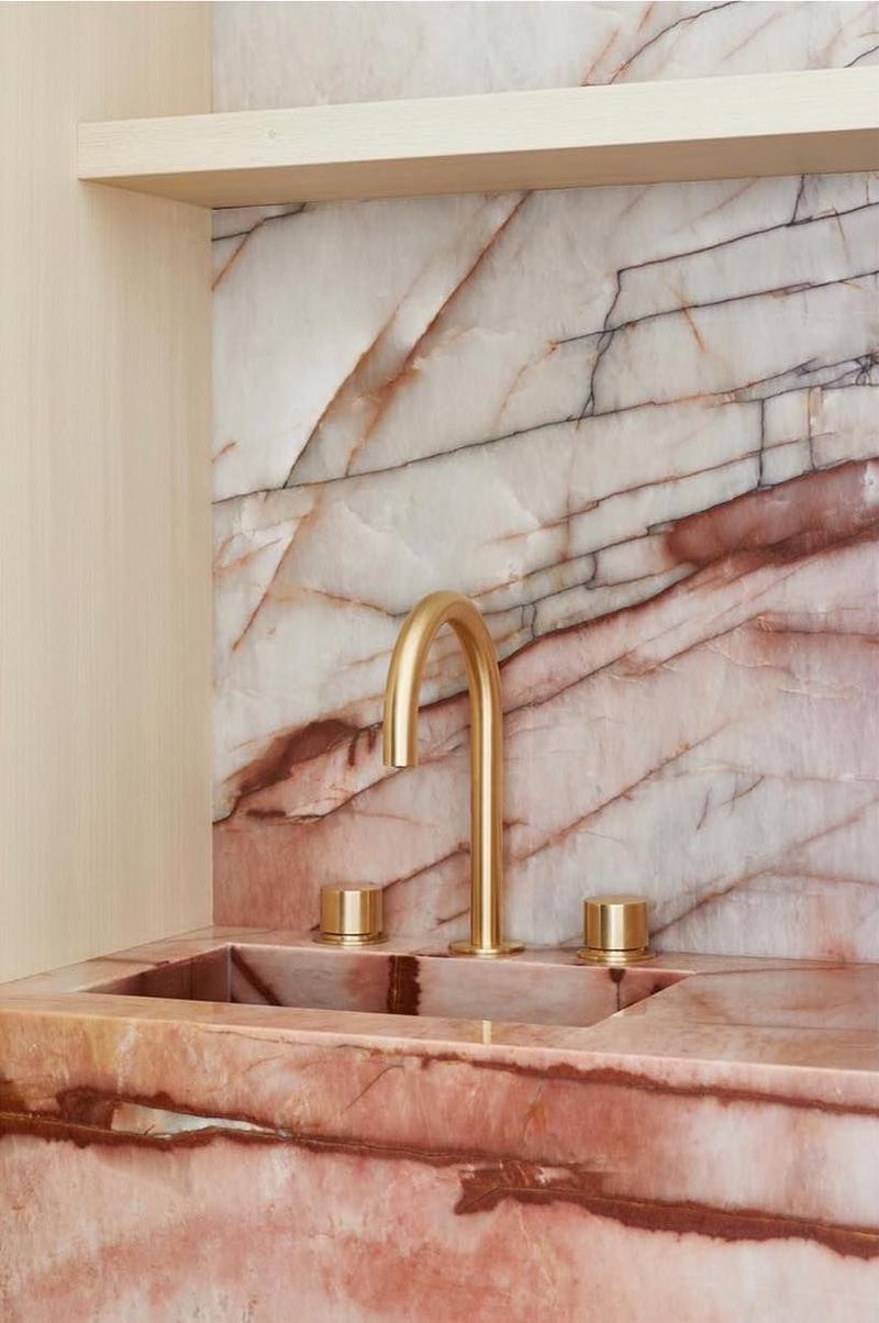 Pink Marble Countertops