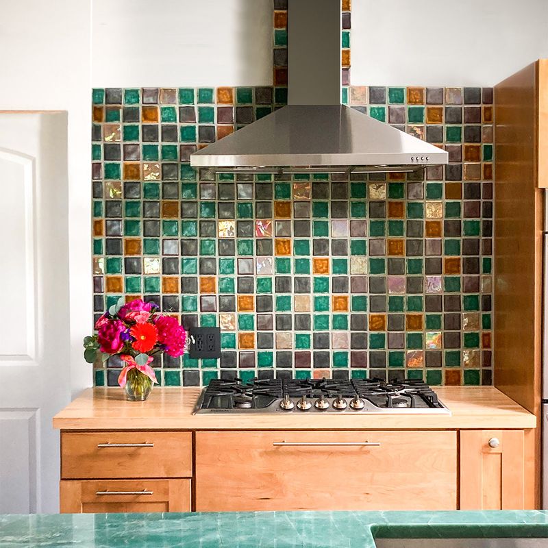Colorful Backsplash