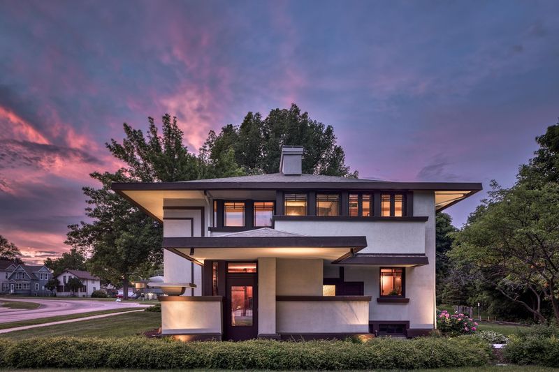 The Frank Lloyd Wright Stockman House, Mason City