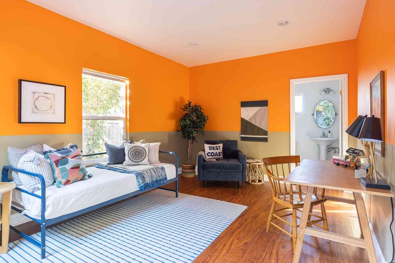 Bright Orange And Navy Home