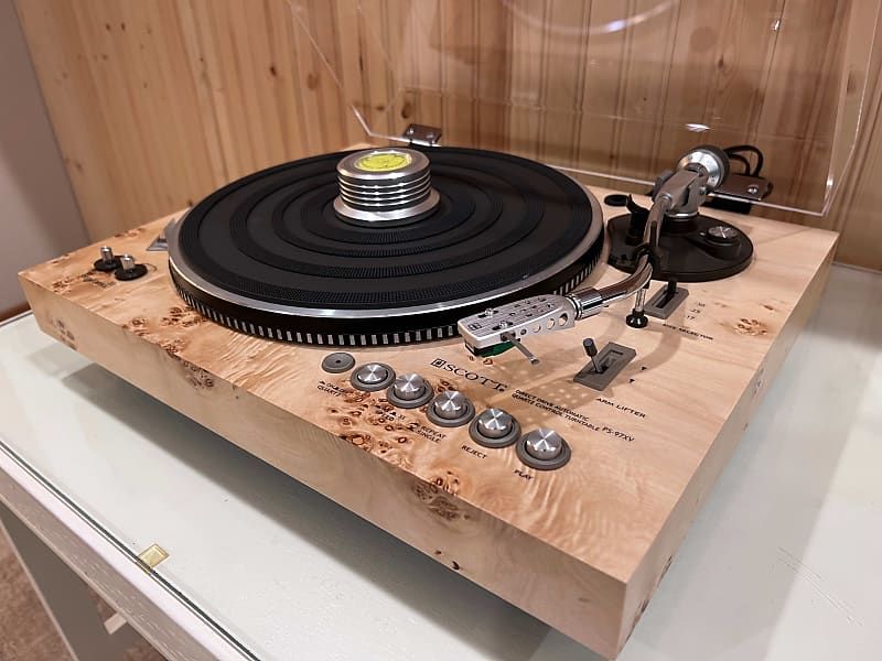 Burl Wood Turntable