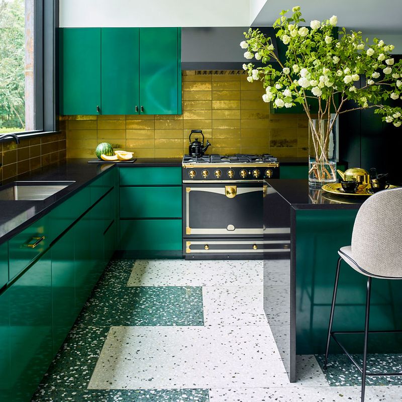 Jade Green Kitchen Wonderlands