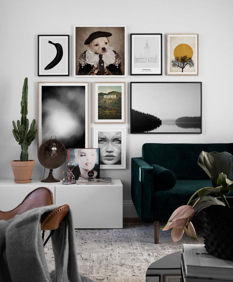 Wall Art Hung Too High
