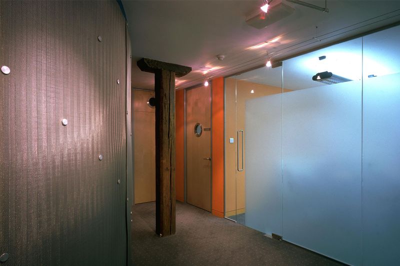Frosted Glass Partitions