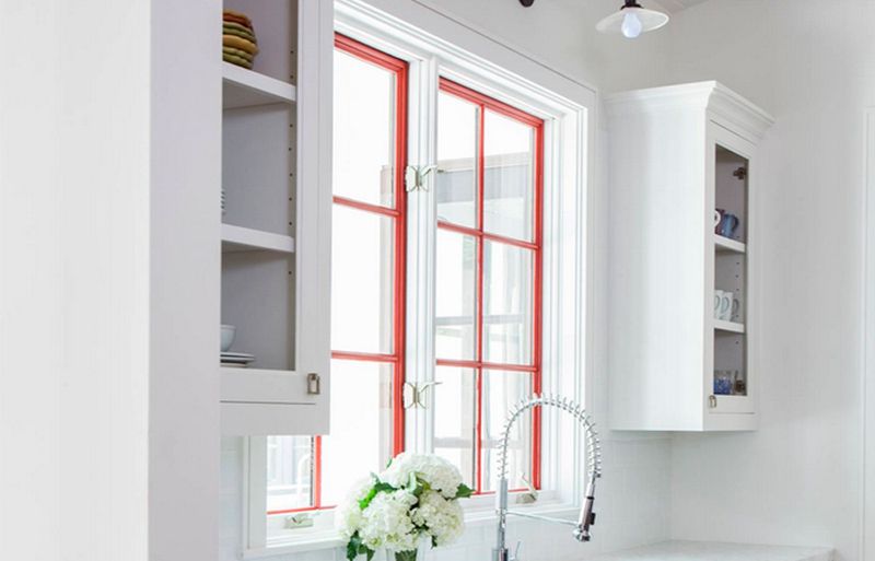 Painted Window Frames