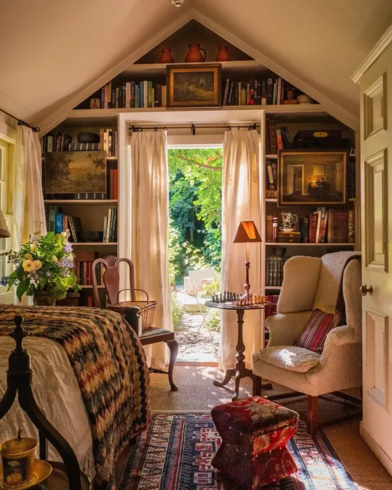 Arrange Books in Unexpected Places