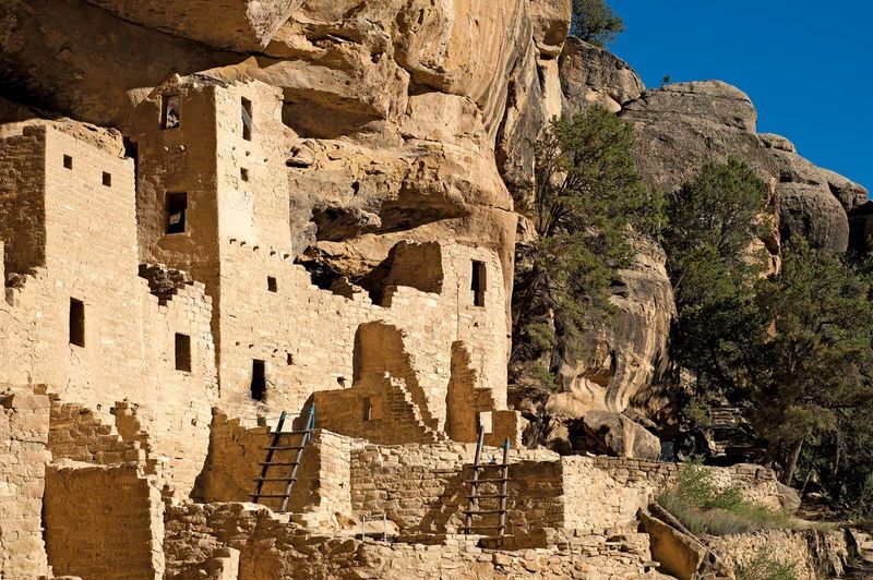 Mesa Verde Cliff Dwellings in Mesa Verde National Park, Colorado