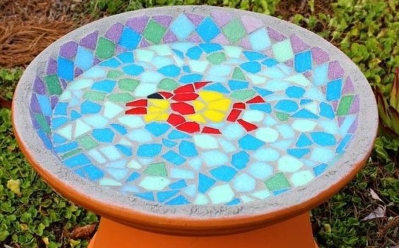 Craft A Bird Bath Topper