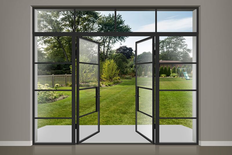 Slim Profile Steel Doors