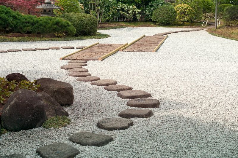 Zen-Inspired Gravel Paths
