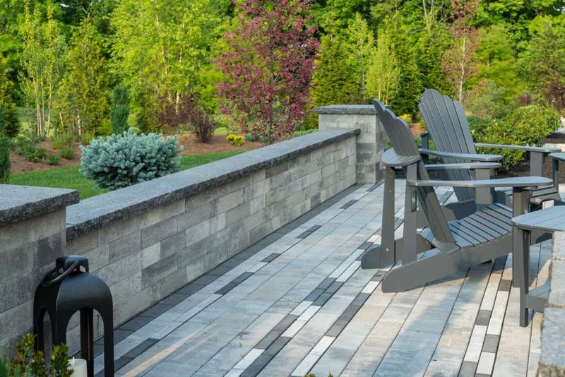 Intricate Hardscaping Patterns