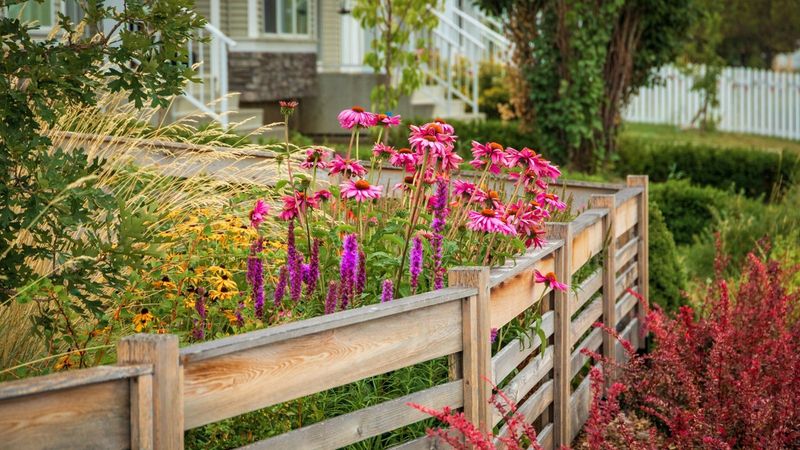 Mulched Native Plant Borders