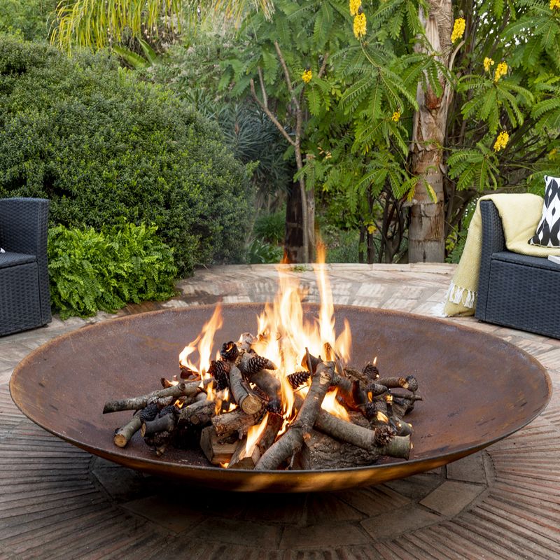 Oversized Fire Pits That Belong In A Viking Movie