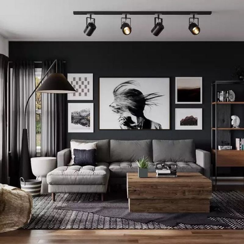 Go Darker: To Highlight Statement Furniture