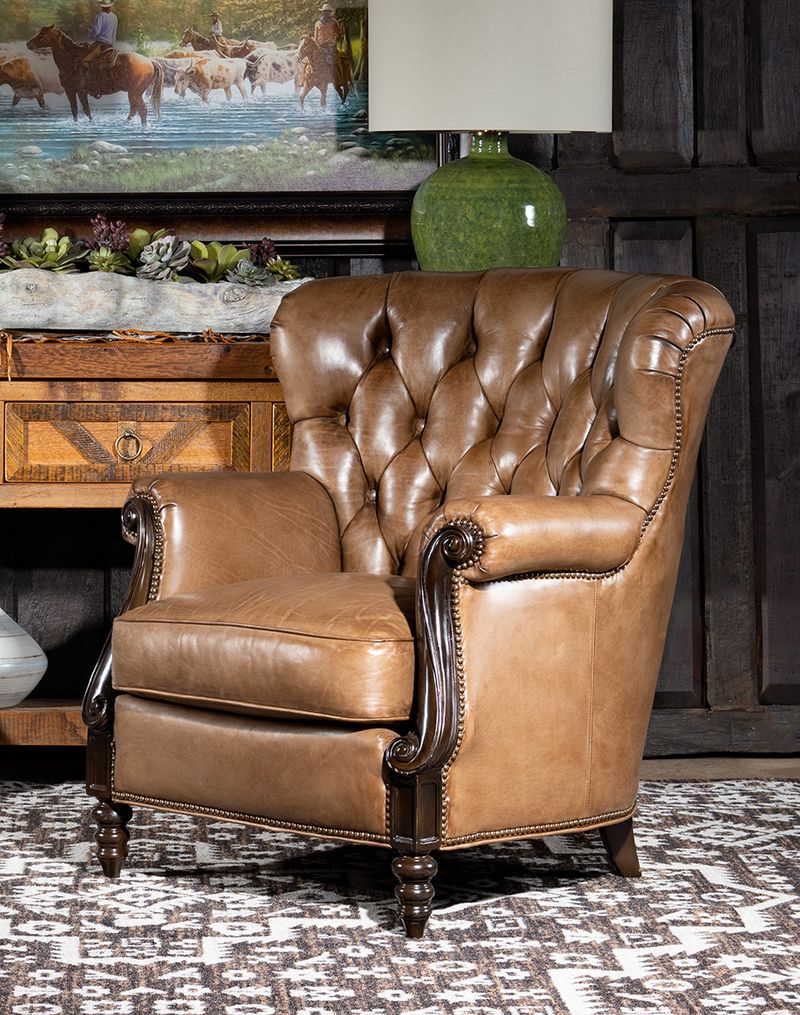 Leather Club Chairs – Cozy Sophistication