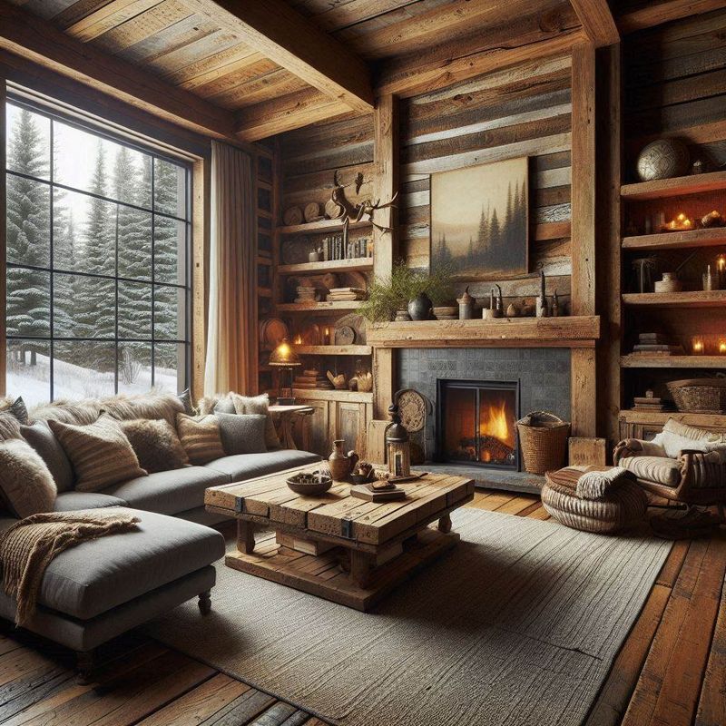 Warm Wood Accents