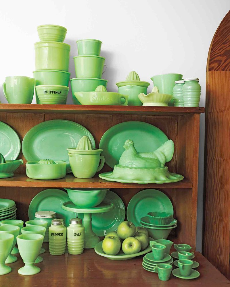 Jadeite Glassware