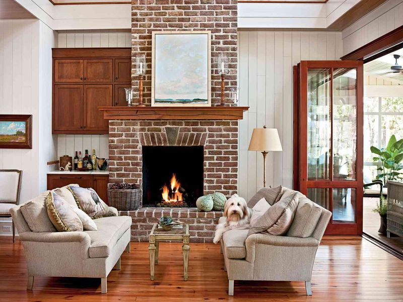 Brick Fireplaces