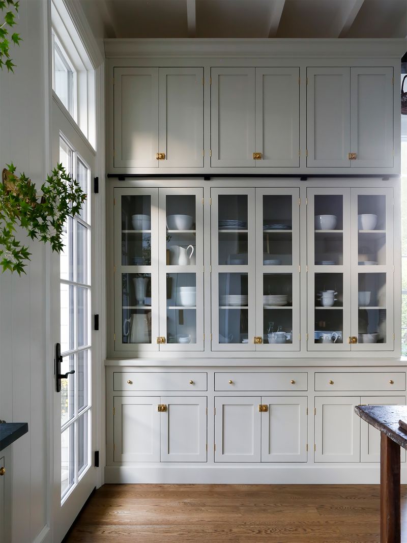 Ceiling-Height Pantry Cabinets